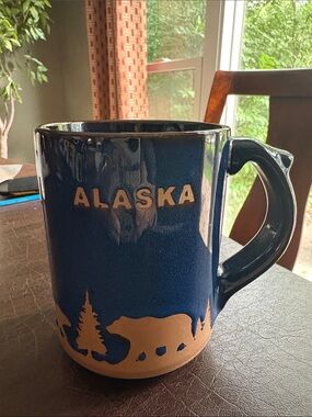 Arctic Circle USA Rustic Bears Alaska 16 oz. Coffee Mug